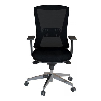 Meshseat Alüminyum Ayak Sabit Kol Senkron Mekanizma Çalışma Koltuğu - Çalışma Koltukları