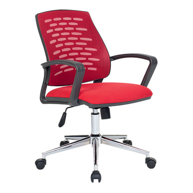 mirello krom yıldız ayaklı çalışma koltuğu