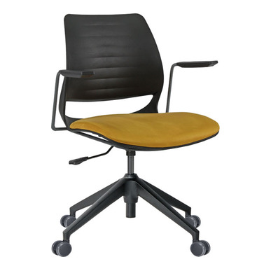 neck dörtlü plastik ayak boyalı kol çalışma koltuğu