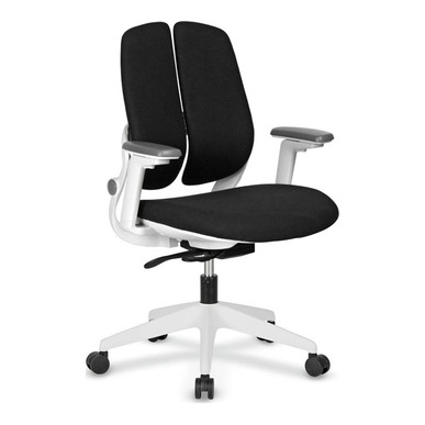 panemor beyaz gövdeli kızaklı senkron toplantı koltuğu