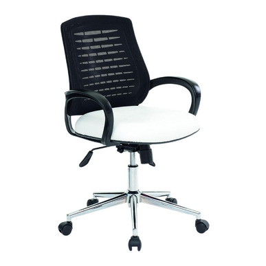 post fileli krom ayaklı çalışma koltuğu