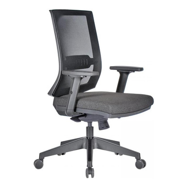 Quarter Plastik Ayak Ayarlı Kol Senkron Mekanizma Toplantı Koltuğu - Çalışma Koltukları