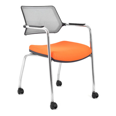 renosa dört ayak tekerlekli toplantı koltuğu - küçük detay görsel 7