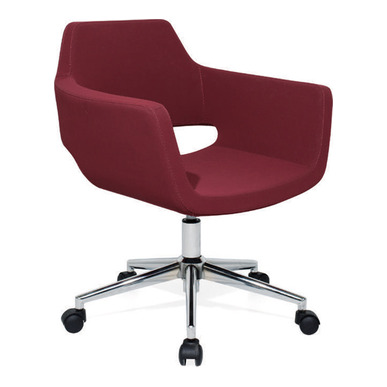 Sayora Krom Ayaklı Şef Koltuğu - Çalışma Koltukları