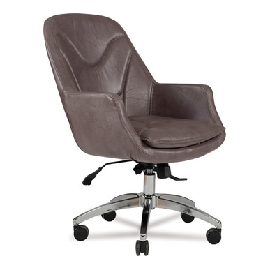 Signora Minderli Deri Döşeme Şef Koltuğu - küçük detay görsel 2 - Çalışma Koltukları