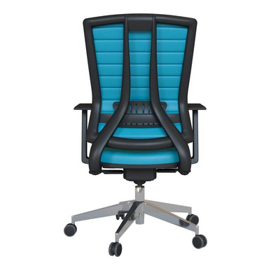 Slant Döşemeli Alüminyum Sabit Kol Senkron Mekanizma Çalışma Koltuğu - küçük detay görsel 3 - Çalışma Koltukları