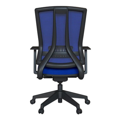 Slant Plastik Ayak Sabit Kol Senkron Mekanizma Çalışma Koltuğu - küçük detay görsel 3 - Çalışma Koltukları