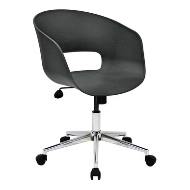 tereos plus siyah plastik gövdeli çalışma koltuğu