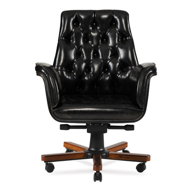 tormenta lüks deri kapitoneli senkron toplantı koltuğu