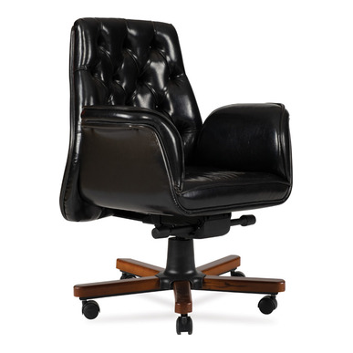 tormenta lüks deri kapitoneli senkron toplantı koltuğu - küçük detay görsel 2