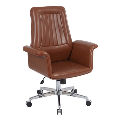 unico deri döşemeli tasarım şef koltuğu