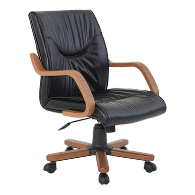 veyora ahşap yıldız ayaklı şef koltuğu