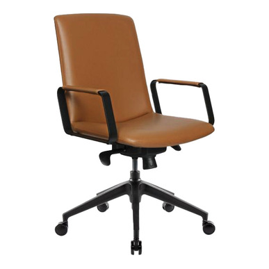 windle siyah boyalı kol plastik ayak senkron toplantı koltuğu