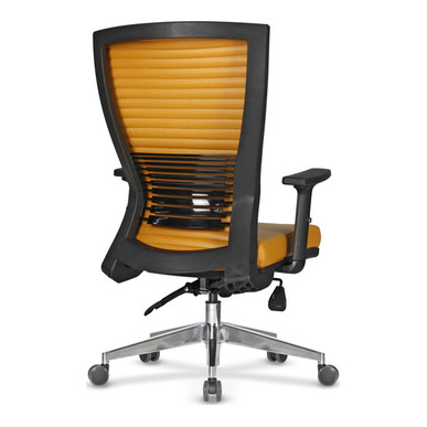 woof döşemeli ayarlı kol alüminyum çalışma koltuğu - küçük detay görsel 2