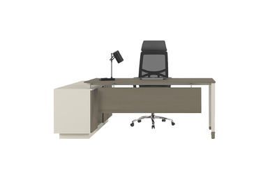 Aveon Sol Etajerli Personel Masası 180cm - küçük detay görsel 3 - Çalışma Masaları