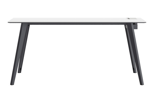 blade modern dört ayaklı personel masası 140cm - küçük detay görsel 2