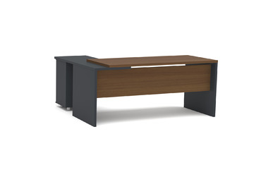 Coffer Etajerli Masa 160Cm - Çalışma Masaları