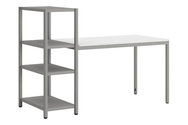 jala modern kitaplıklı masa 160cm