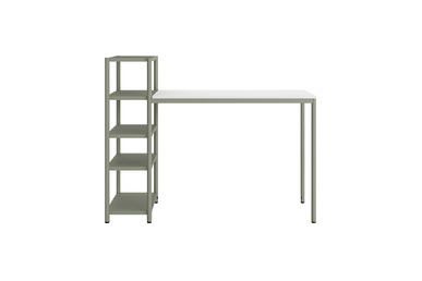 Jala Modern Kitaplıklı Yüksek Masa 160cm - küçük detay görsel 2 - Çalışma Masaları