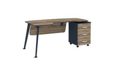 Jupy Personel Masası 170Cm - küçük detay görsel 2 - Çalışma Masaları