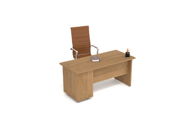 pine kesonlu personel masası 160cm - küçük detay görsel 3