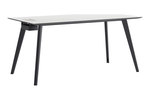 ploi dört metal ayaklı personel masası 120cm