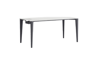 power metal ayaklı çalışma masası 180cm