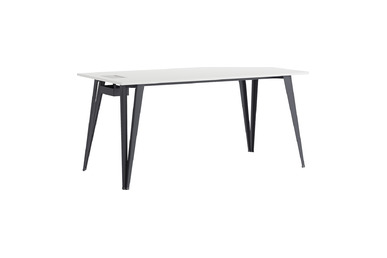 sable dört metal ayaklı personel masası 140x70cm