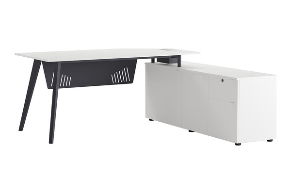 vega etajerli ofis masası