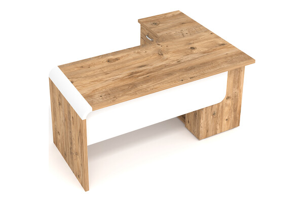 vivela kesonlu l personel masası 140cm