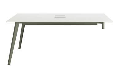 Blade Ikili Çalışma Masası 2 Ayak 120cm - küçük detay görsel 2 - Çoklu Çalışma Masaları