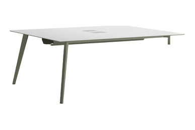 Blade Ikili Çalışma Masası 2 Ayak 140x160cm - Çoklu Çalışma Masaları