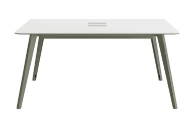 Bladerwork Tasarım Metal Dört Ayaklı Ikili Workstation 120cm - küçük detay görsel 2 - Çoklu Çalışma Masaları