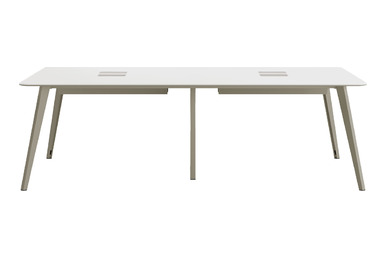 Bladerwork Tasarım Metal Dörtlü Workstation 240cm - küçük detay görsel 2 - Çoklu Çalışma Masaları