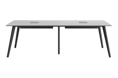 Bladework Metal Dört Ayaklı Dörtlü Workstation 280x140cm - küçük detay görsel 2 - Çoklu Çalışma Masaları