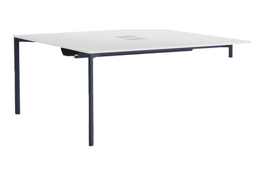 Exeliswork Ikili Metal Ayaklı Çalışma Masası 120cm - Çoklu Çalışma Masaları