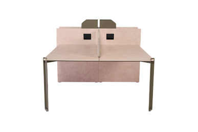 Ferrum Ikili Ofis Çalışma Masası 200cm - küçük detay görsel 3 - Çoklu Çalışma Masaları