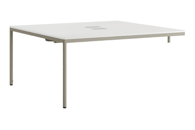 Jala Iki Ayaklı Ikili Çalışma Masası 160cm - Çoklu Çalışma Masaları