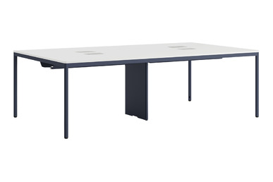 Jala Modern Dörtlü Çalışma Masası 320cm - Çoklu Çalışma Masaları