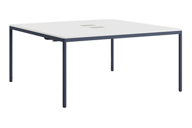 Jala Modern Ikili Çalışma Masası 140cm - Çoklu Çalışma Masaları