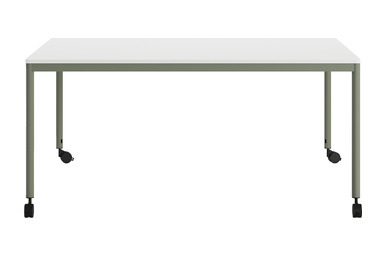 Jala Tekerlekli Ikili Çalışma Masası 120cm - küçük detay görsel 2 - Çoklu Çalışma Masaları