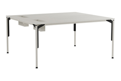 katha ikili dört ayaklı çalışma masası 140cm