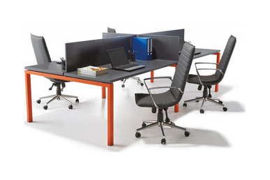 Ostiawork 6 Ayaklı Workstation 280cm - Çoklu Çalışma Masaları