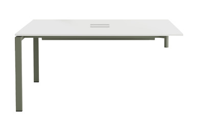 Ostiawork Iki Ayaklı Workstation 140cm - küçük detay görsel 2 - Çoklu Çalışma Masaları