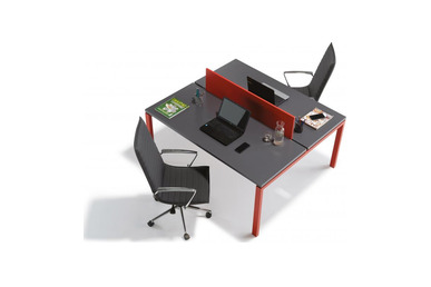 Ostiawork Iki Kişilik Çalışma Istasyonu - küçük detay görsel 3 - Çoklu Çalışma Masaları