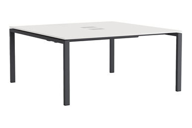 Ostiawork Ikili Çalışma Masası 140x140cm - Çoklu Çalışma Masaları