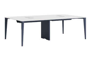 powerwork metal dört ayaklı dörtlü workstation 280cm