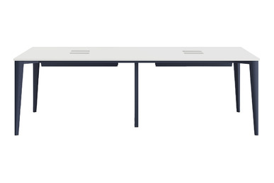 Powerwork Metal Dört Ayaklı Dörtlü Workstation 320cm - küçük detay görsel 2 - Çoklu Çalışma Masaları