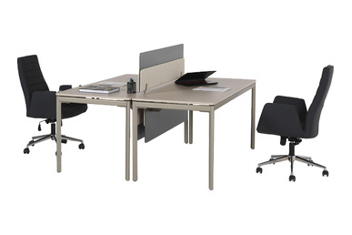 Prexawork Modern Ikili Çalışma Grubu 160cm - küçük detay görsel 2 - Çoklu Çalışma Masaları