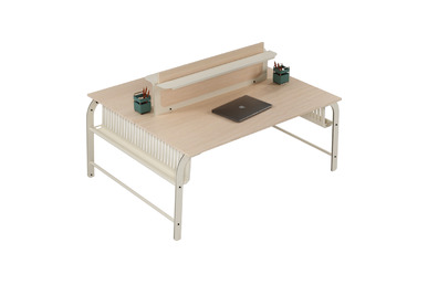 reixa ikili dört ayaklı çalışma masası 140cm - küçük detay görsel 2